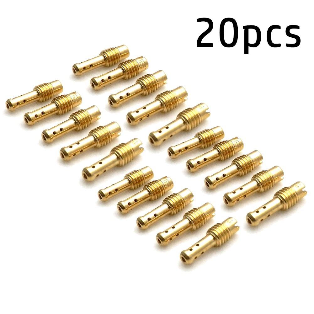 12,5-60 dílů pilotní trysky 20ks 5,0x0,8mm karburátor
