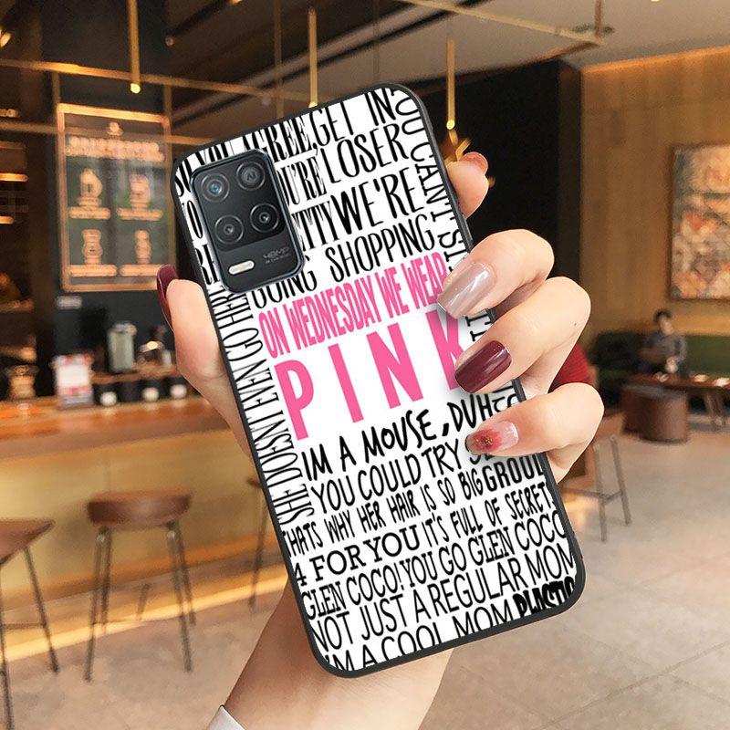 Burn Book Mean Girls Kiss Phone Cover For Oppo Realme 8Pro 6PRO 6i 7pro 9i 9pro C11 C21Y C21 C25Y C25S C3 Q3S XT Cases Coque