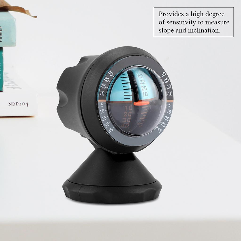 Auto-Nivelliergerät Auto Fahrzeug Neigungsmesser Neigungsanzeige Messgerät Wasserwaage Neigungsmesser Straßenverkehrssicherheitsinstrument Wasserwaage Neigungsmesser