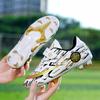 Spring children's broken nails Velcro football shoes boys long nails training middle children girls short nails competition shoes