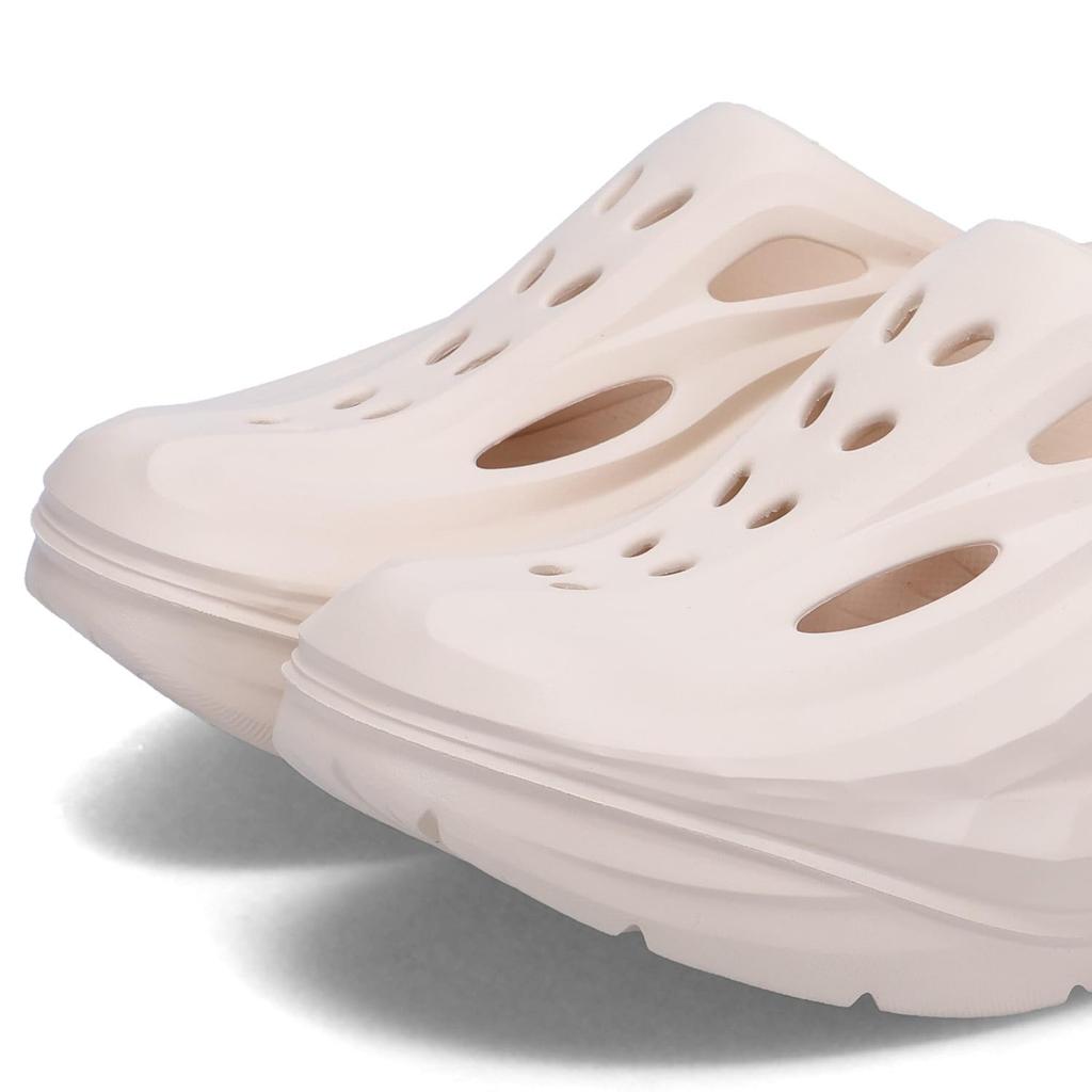 HOKA One One ORA Recovery Mule and Size Sandals, Men's Women's, Vanilla/Vanilla, 22.0cm (Product Number 1147951)