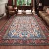 Retro Persian Carpet for Living Room Boho Decor for Room Balcony Rug Large Luxury Red Bed Decoration Home Mats Bedside 160x230
