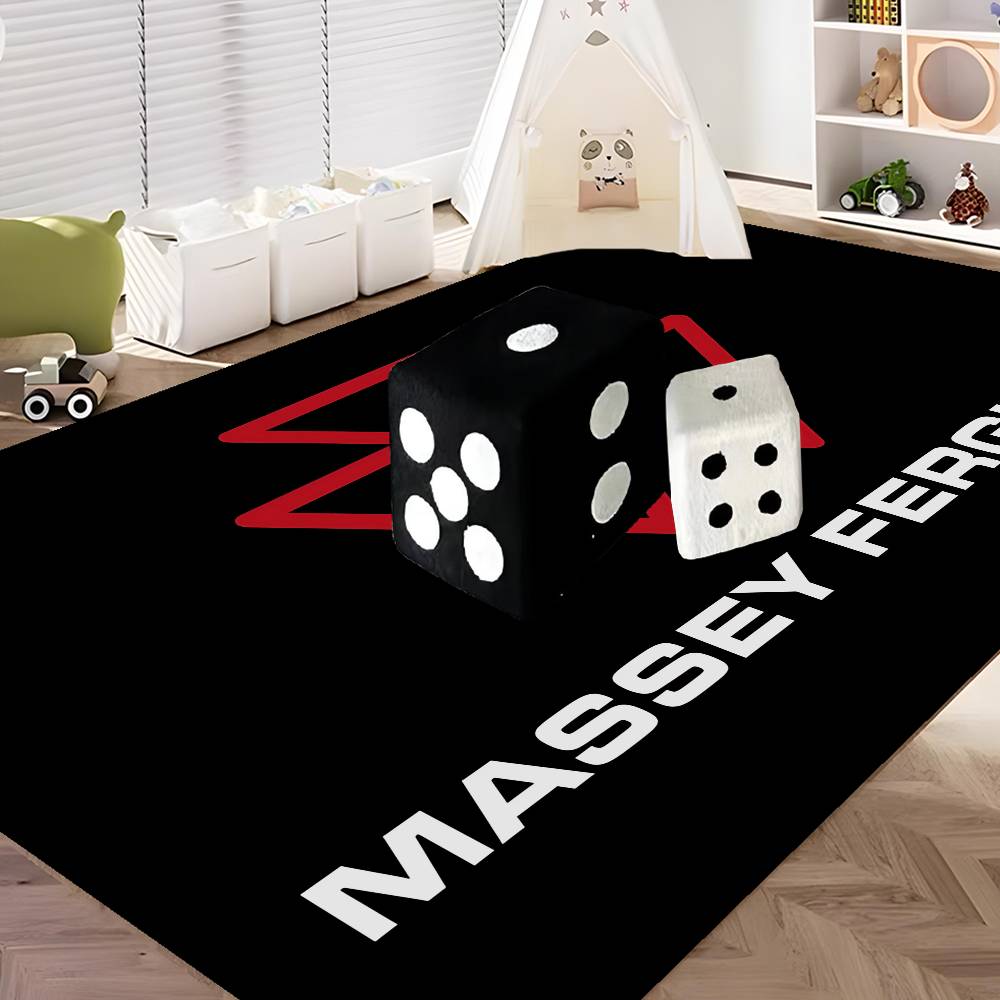M-Massey F-Ferguson Rohožky Retro Více možností Obývací pokoj Kuchyňský koberec Protiskluzová Vstupní rohožka