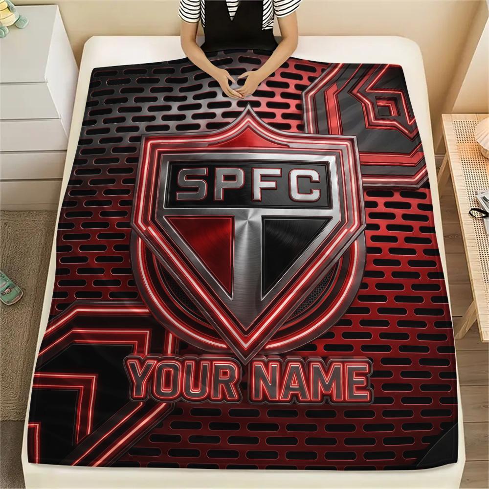 Custom Name SPFC2 Flannel Blanket, High Quality Comfortable for All Seasons, Home Decor, Warmth and Comfort