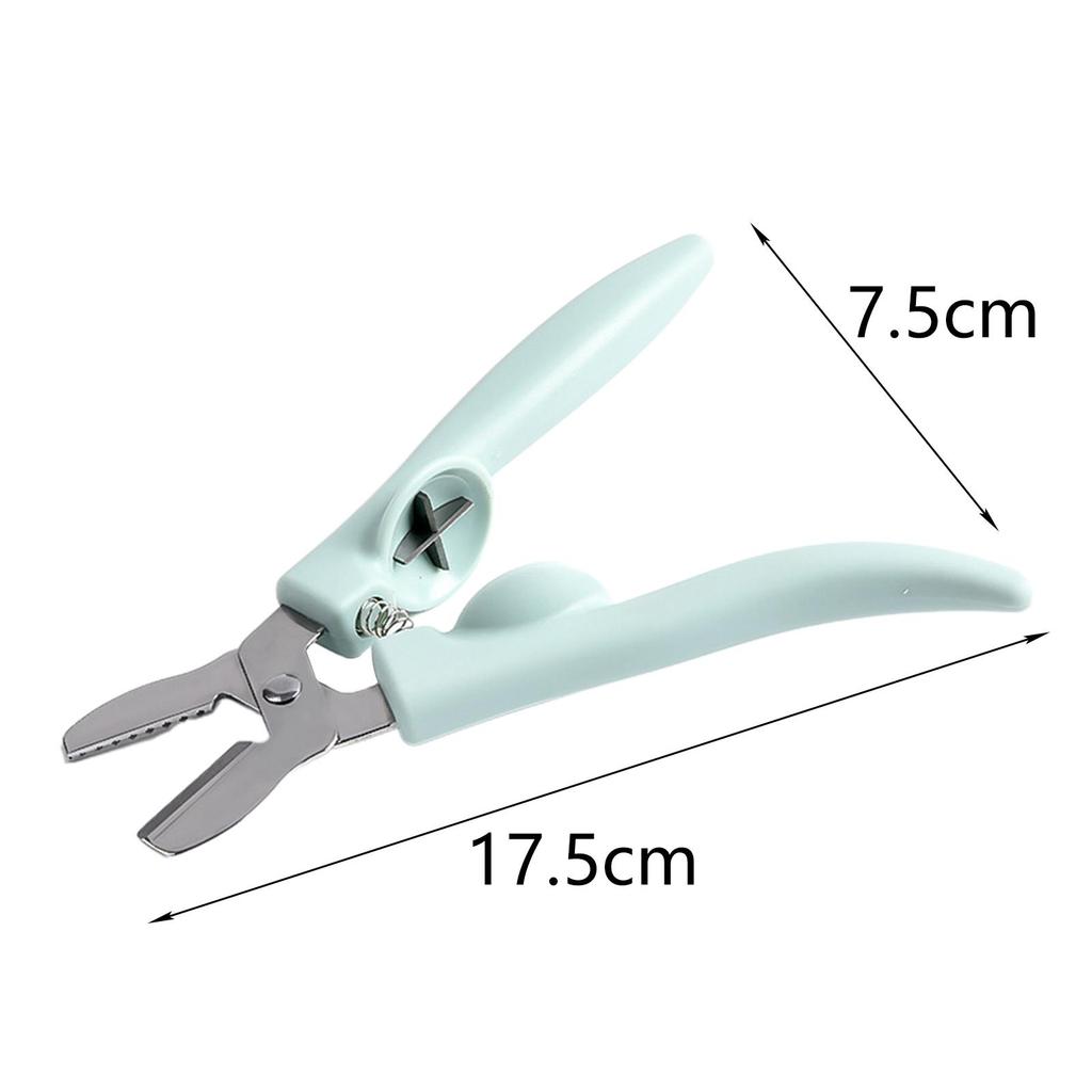 Chestnut Clip Nutcracker Multifunctional Kitchen Tools for Seafood Blue
