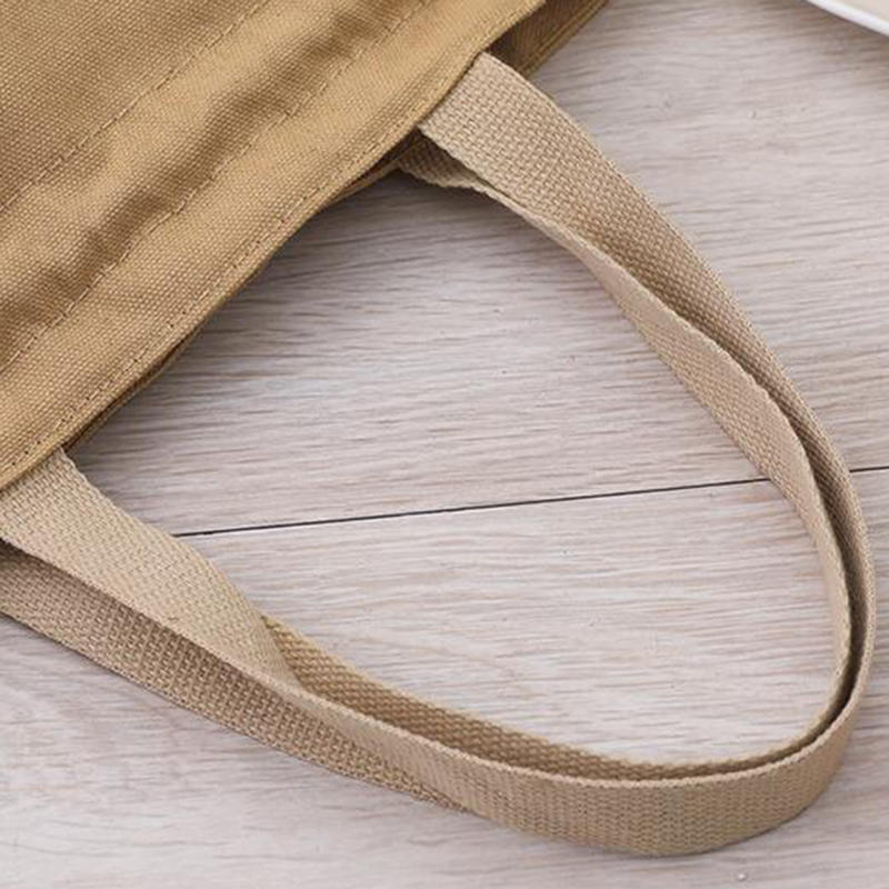1pc Drawstring Canvas Insulated Lunch Bag Aluminium Foil Thermal Bento Box Tote Cooler Handbags For Office Outdoor Picnic
