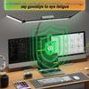 Plastic USB Table Light 10 Brightness Levels 360° Adjustable Desk Lamp Clip On Design Metal Construction Eye-caring Lamp