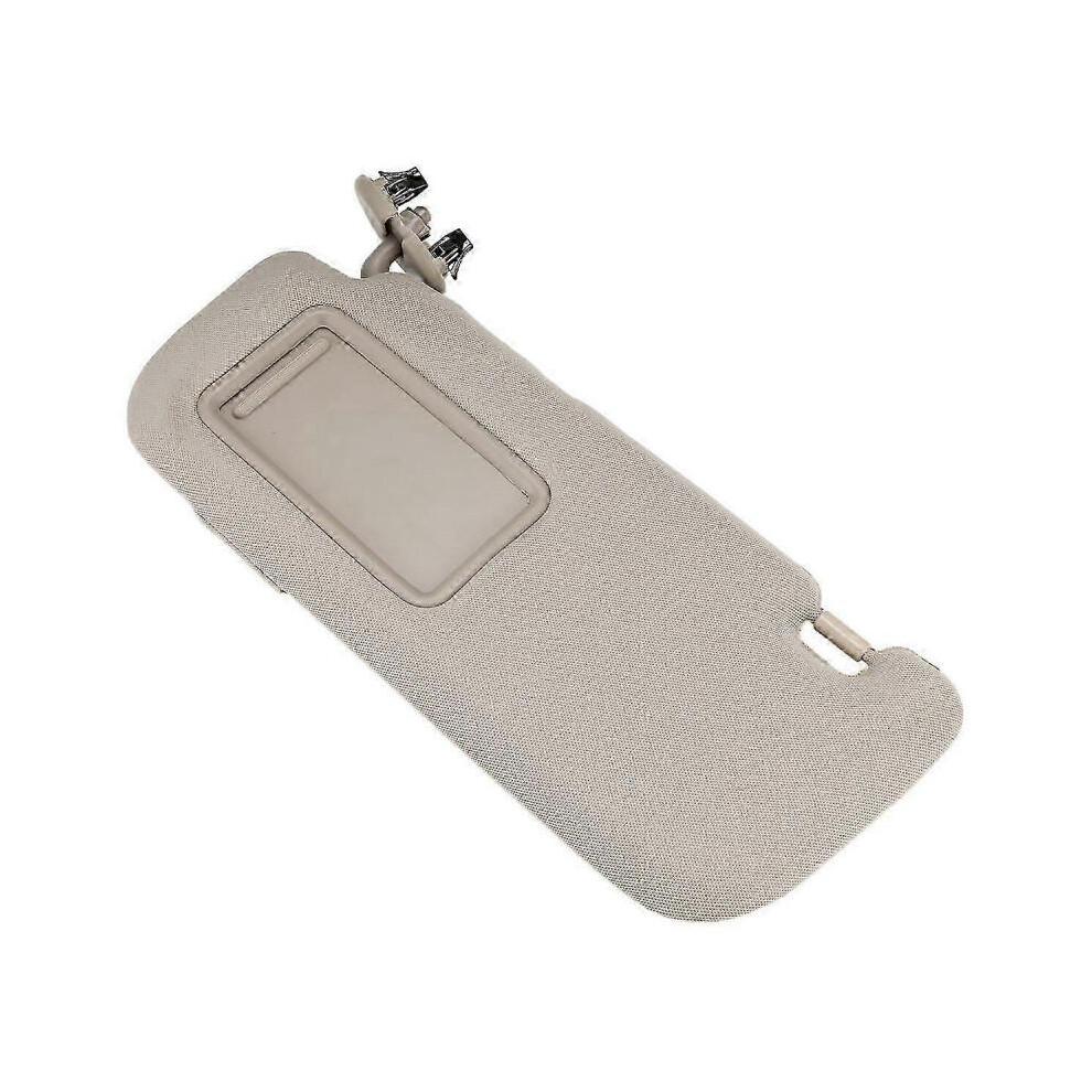 (Beige) For Toyota Auris Corolla 2007 - 2013 Car Interior Sun Visor with Mirror Sun Shade Left Driver