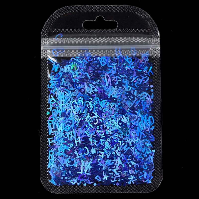 Fashionable Letter Shaped Sequins Craft Filling Materials Elegant Color Soft and Sturdy for Craft Supplies Projects