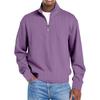 Men's Casual Pullover Lightweight Neck Sweatshirt Long Sleeve Shirts
