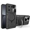 For Infinix Note 30 4G Shockproof Case TPU+PC Phone Cases with Kickstand,Slide Lens Lid