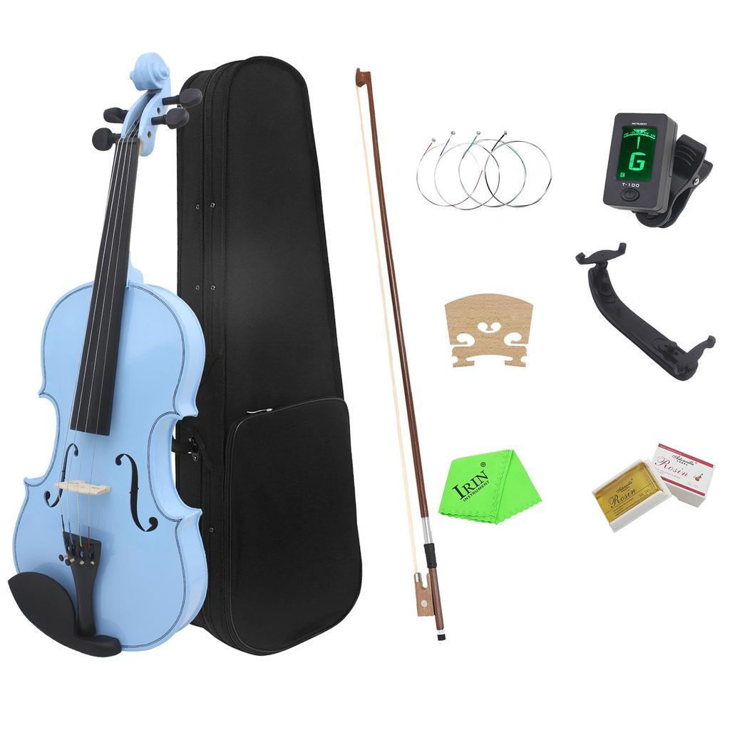 4/4 Solid Wood Beginner Violin Set for Adults and Children