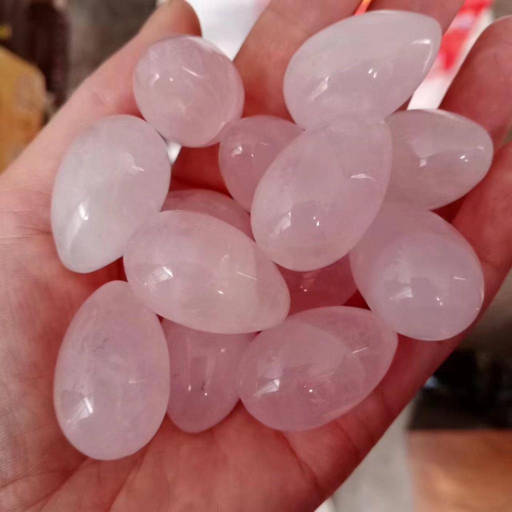 Färgstarka Fågeläggstenar: Kattöga, Agat, Jade, Röd Jaspis, Obsidian, Opal