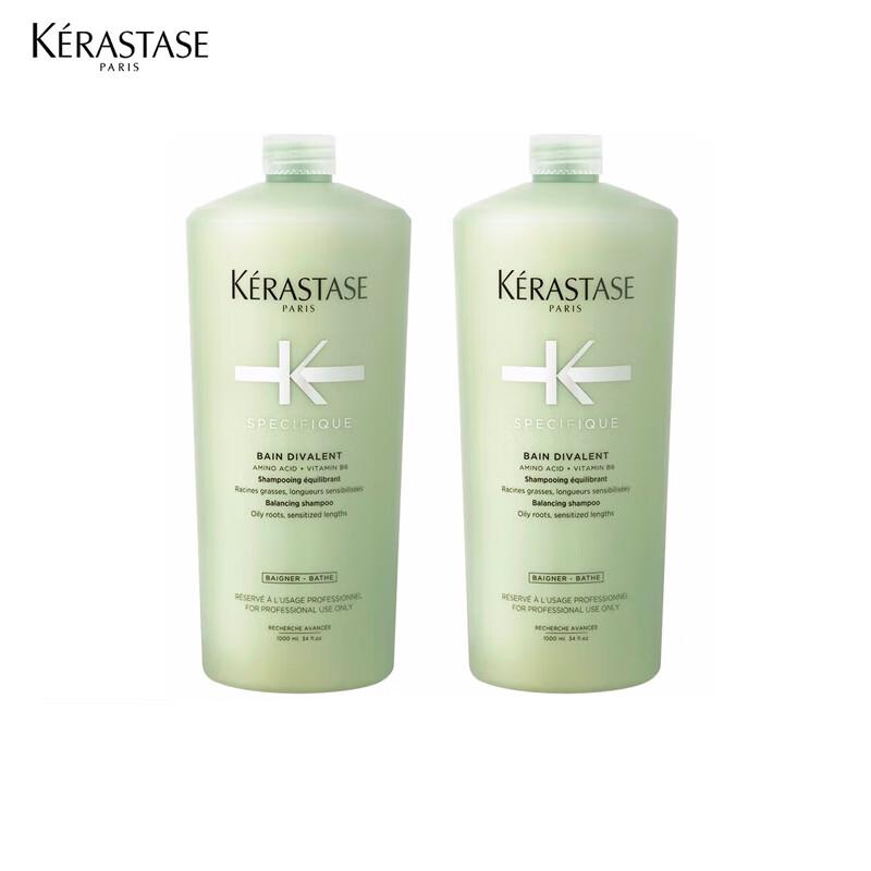 Kérastase Dual Function Refreshing Anti-Dandruff & Repair Shampoo 2x1000ml