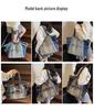 Gradient Large-Capacity Denim Tote Bag - Versatile Commuter Shoulder Bag