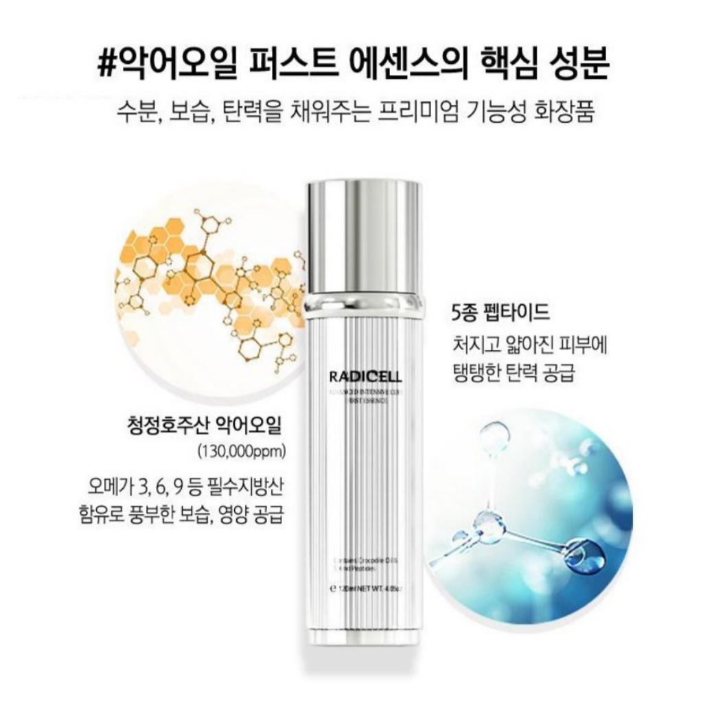 [RADICELL] Advanced Intensive Cure First Essence 120ml/Crocodile Oil Essence