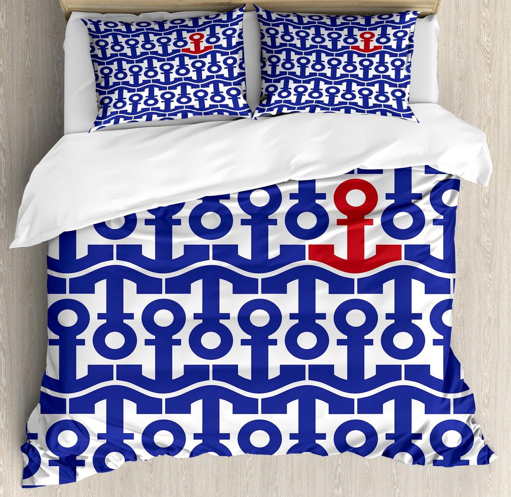 Comforter Anchor Pattern Home Soft Bedding For Adults And Children Suitable Anchor Loversbeautiful Warm And Comfortable