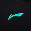 Li Ning Badminton Serie Buchstaben Rundhals Bequem Vielseitig Atmungsaktiv Kurzarm T-Shirt Unisex Oberteile Schwarz AHSVD75-1