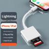 Compatible Apple Lightning/Android Type-C SD Card Reader for Mobile, iPad, and Camera