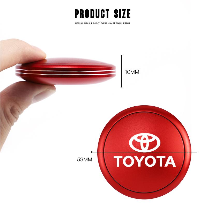 Automotive Air Freshener Essential Oil Diffuser Accessories for Toyota Corolla Camry Chr Rav4 Yaris Hilux Prius Avensis
