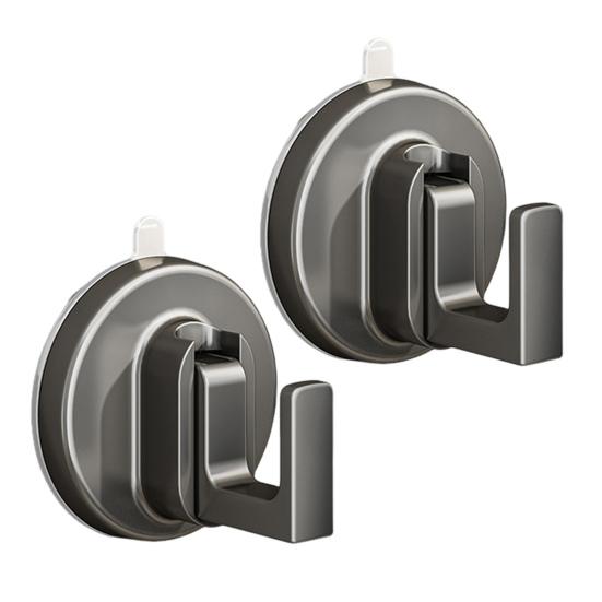 1/2/4/6Pcs Suction Cup Hooks No Drill Suction Towel Holder Multifunctional Glass Door Hooks Bathroom Hanging Hooks