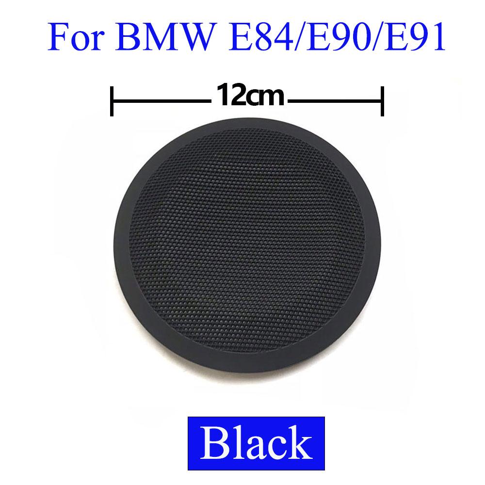 

E90 E91 E84 внутренняя крышка громкоговорителя передней и задней двери, черная звуковая панель, замена для BMW 3 X1 серии 316 318 320 Black 1PC