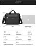 Men's Water-Resistant Laptop & Multi-Functional Business Commute Shoulder Bag & Briefcase
