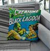 Creature From the Black Lagoon Vintage Horror Movie Poster Pillow Home Theater