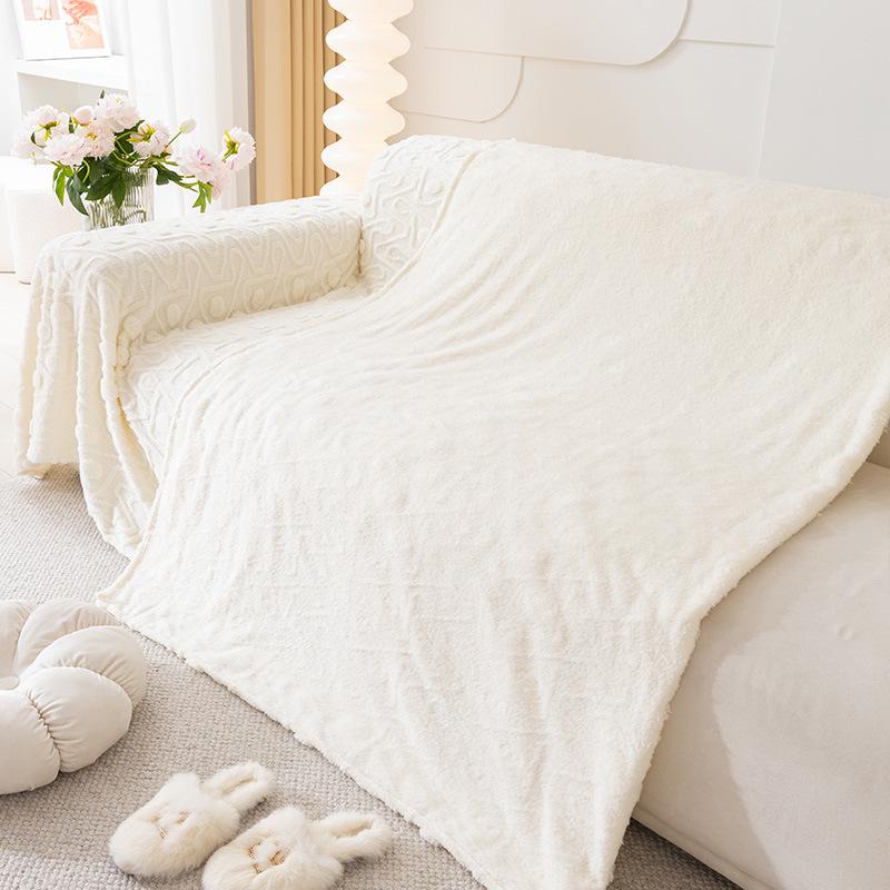 Plüsch Sofa Handtuch Neue Winter Sofaüberwurf Decke Hochwertige Vollständige Abdeckung Universal Sofaüberwurf Anti-Katzenkratzer