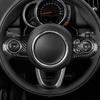 ABS Carbon Fiber Style Accessories For BMW Mini Cooper S JCW F54 F55 F56 F57 F60 Car Interior Steering Wheel Button Cover Decor