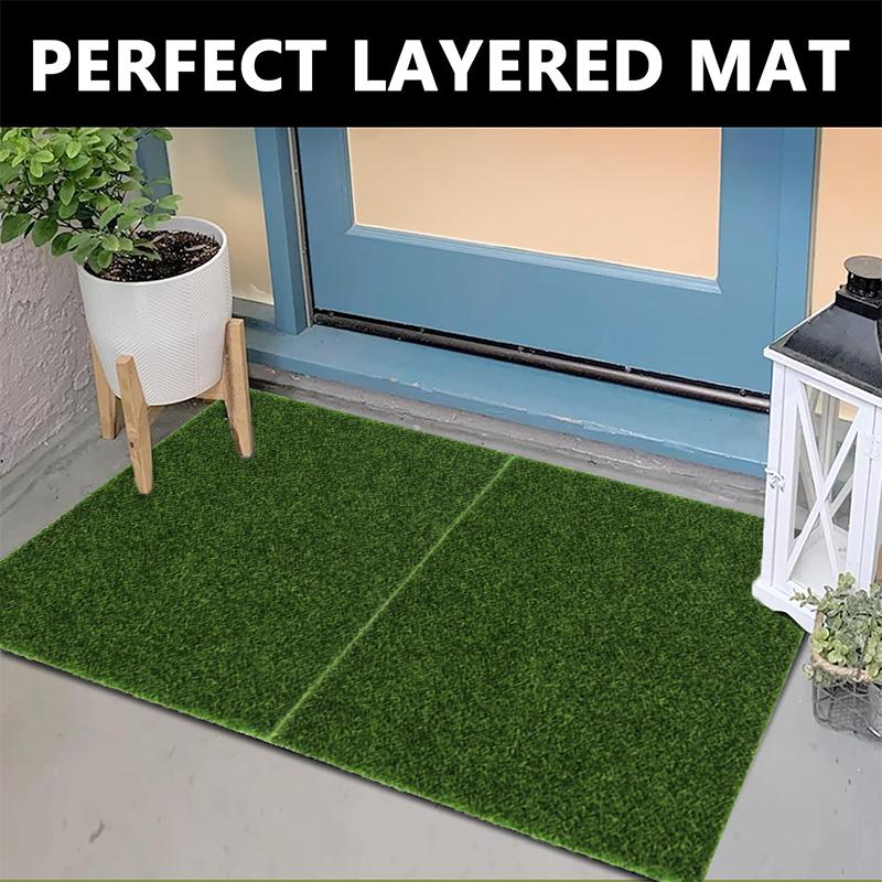 1Pcs 15cm/30cm Artificial Grassland Simulation Moss Lawn Turf Fake Green Grass Mat Carpet DIY Micro Landscape Home Floor Decor