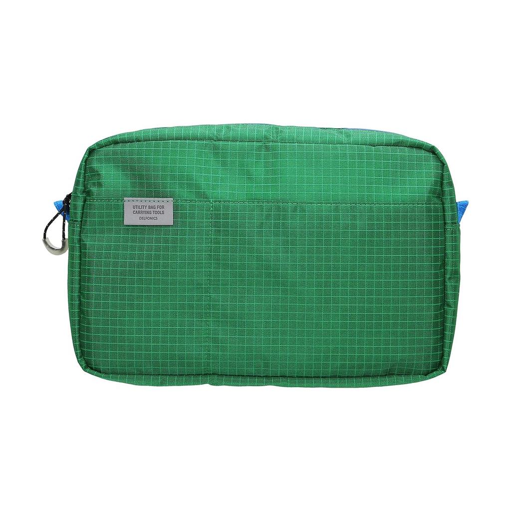 Delfonics Feyre Inner Carrying Medium Pouch, Makeup Pouch (Dark Green)