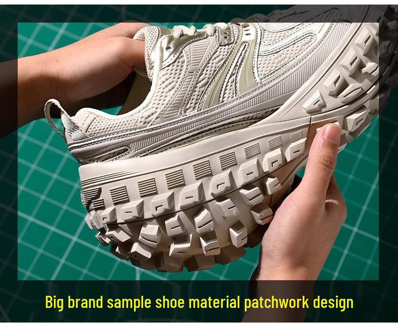 2026 Frühling Dicksohlige Distressed Tank Dad Shoes - Höhenvergrößernde Damen- & Herrenkollektion