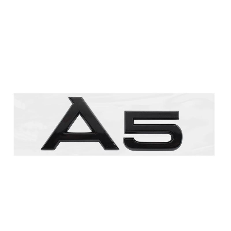 1Pc 3D ABS For Audi A3 A4 A5 A6 A7 Q2 Q3 Q5 Q7 Q8 S3 S4 S5 S6 RS3 RS4 RS5 RS6 Logo Decor Decal Car Body Rear Trunk Badge Sticker