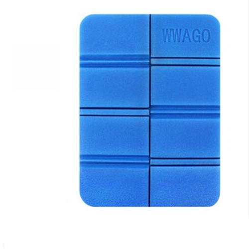 

Портативный одинарный маленький коврик для сидения, уличный складной коврик-подушка, коврики для пикника, водонепроницаемая влагостойкая подкладка, ЭВА синий