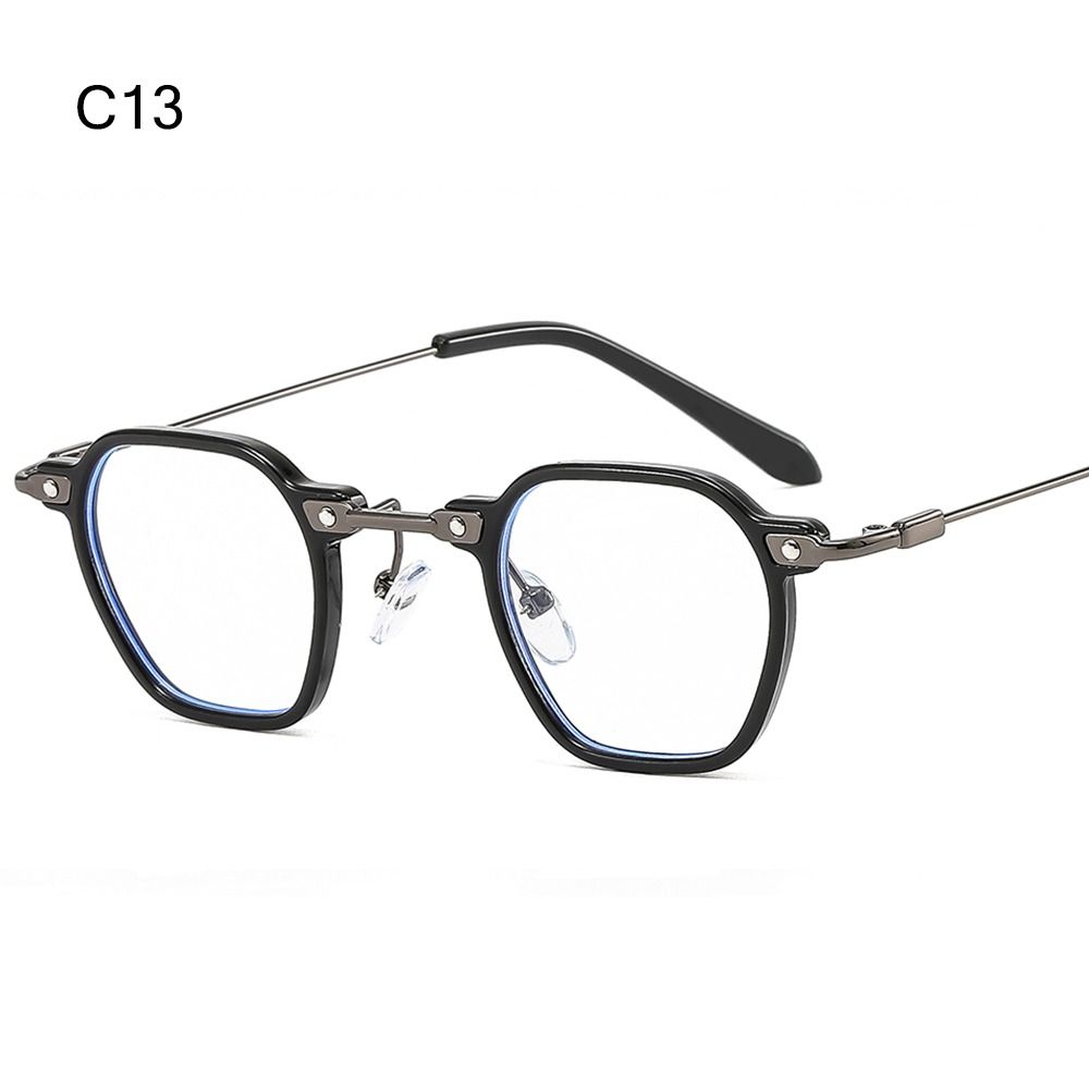 Cool Square Sunglasses Vintage UV400 Tint Ocean Lens Small Polygon Frame Sun Glasses Retro 90s Women Men Hip Hop Shades Eyewear