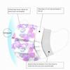 10PC Children's Tie-dyed Disposable  Industrial Three Layer Face Mask