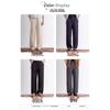 ROMON Men's Tencel Linen Casual Straight Leg Pants