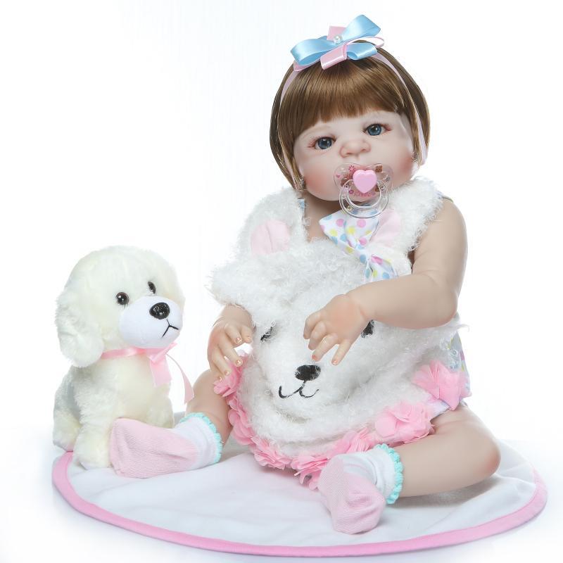 NPK Full Glue Realistic Baby Doll - Popular Hot Selling New Year Gift for Children