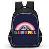 The Amazing World Of Gumball High Definition Printed Anti-Hunchback Wear-Resistant Schoolbag