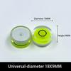 5Pcs Mini Round Accuracy Bubble Level Bullseye Instrument Horizontal Precision Bubble Level Measuring Tool