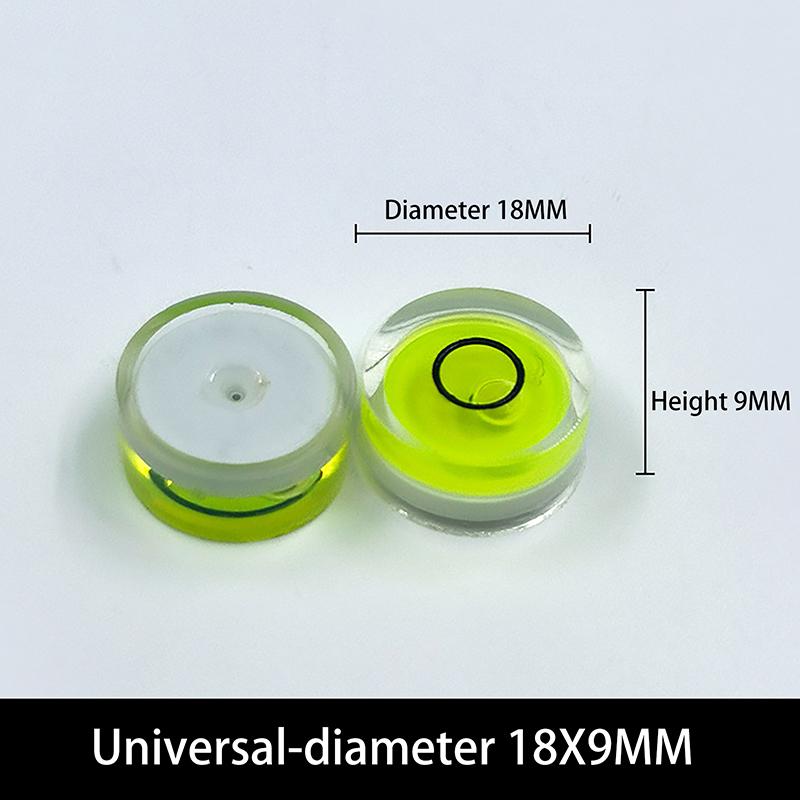 5Pcs Mini Round Accuracy Bubble Level Bullseye Instrument Horizontal Precision Bubble Level Measuring Tool
