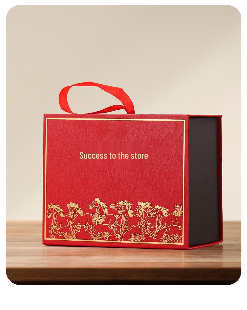 Year of the Horse Ceramic Tea Pet Ornament - Tang Horse Tea Ceremony Desktop Decor