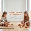 3D Geometric Puzzle Game Assembling 3D Wooden Puzzles IQ Puzzle Mind Brain Teaser  Kids Gifts