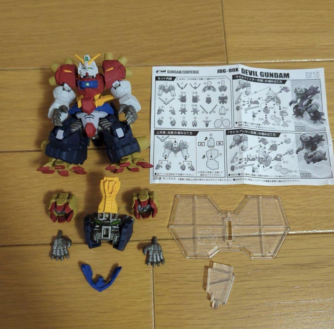

[USED] FW GUNDAM CONVERGE EX19 Devil Gundam Final Form