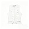 European and American style, new women's clothing, foreign gas rope knot buckle decoration knitted vest 5536/030/505
