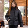 Small stand-up collar cotton-padded jacket women's winter new warm fashion foreign style short small cotton-padded jacket