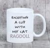 Ragdoll -Kubek Z Grafiką I Napisem Marki Art-Dog