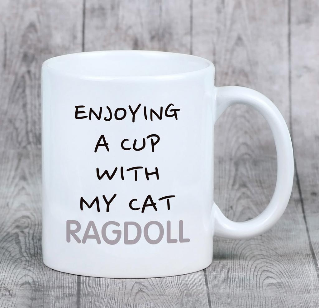 Ragdoll -Kubek Z Grafiką I Napisem Marki Art-Dog
