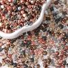 800pcs CCB Square with Rounded Corners Beads 3mm Mixed Color for DIY Jewelry Necklace Making Accessories